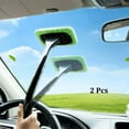 thumbnail image 1 of YazooAuto - Pack of 2 Car Windshield Cleaners, Windshield Cleaner - Microfiber Cloth Car Window Cleaning Tool, Auto Interior Exterior Glass Wiper Car Glass Cleaner, 1 of 6