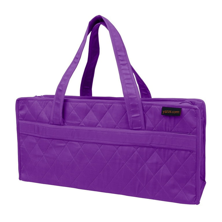 Yazzii Small Knitting Bag Purple - Walmart.com