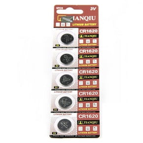 2-Pack CR1620 Battery – Murata Brand, Fits Mitsubishi All-in-One Combo Remote Keys