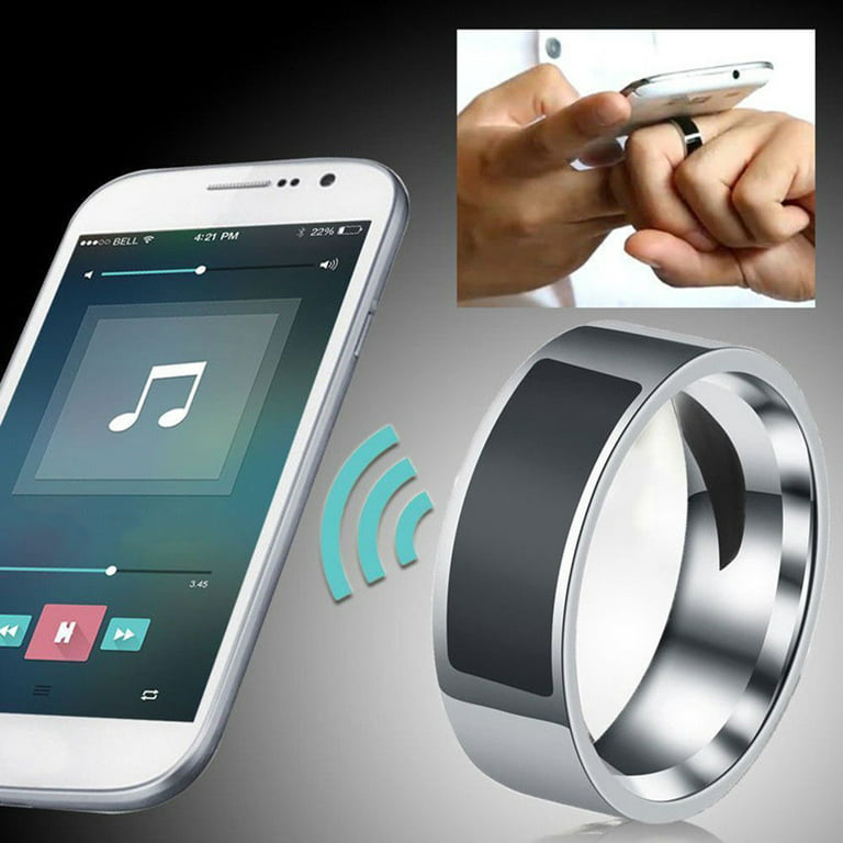 NFC Smart Magic Ring Wearable For Hawei Xiaomi Samsung Android Stainless  Steel
