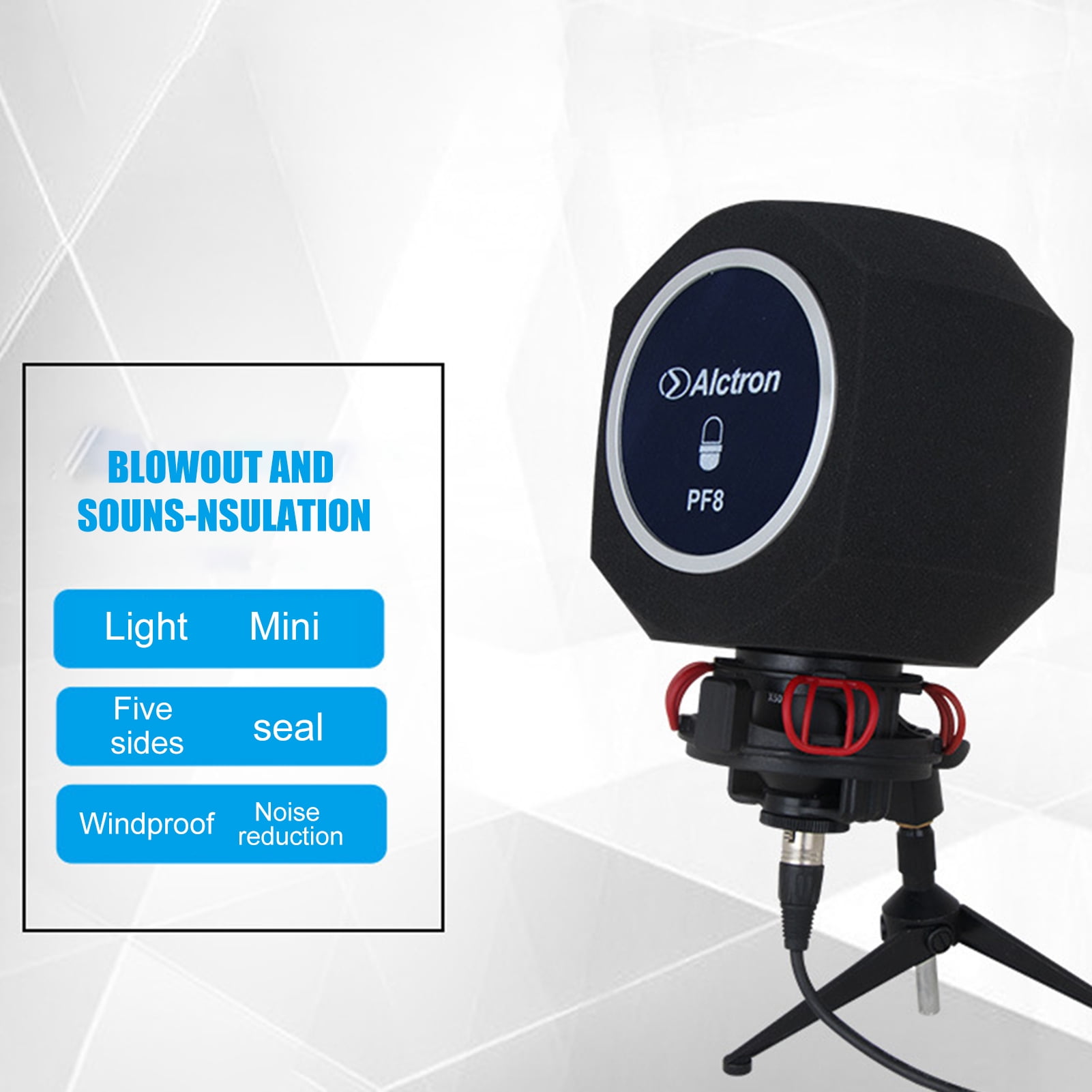 Soundball Pop filter & microphone screen Power studio