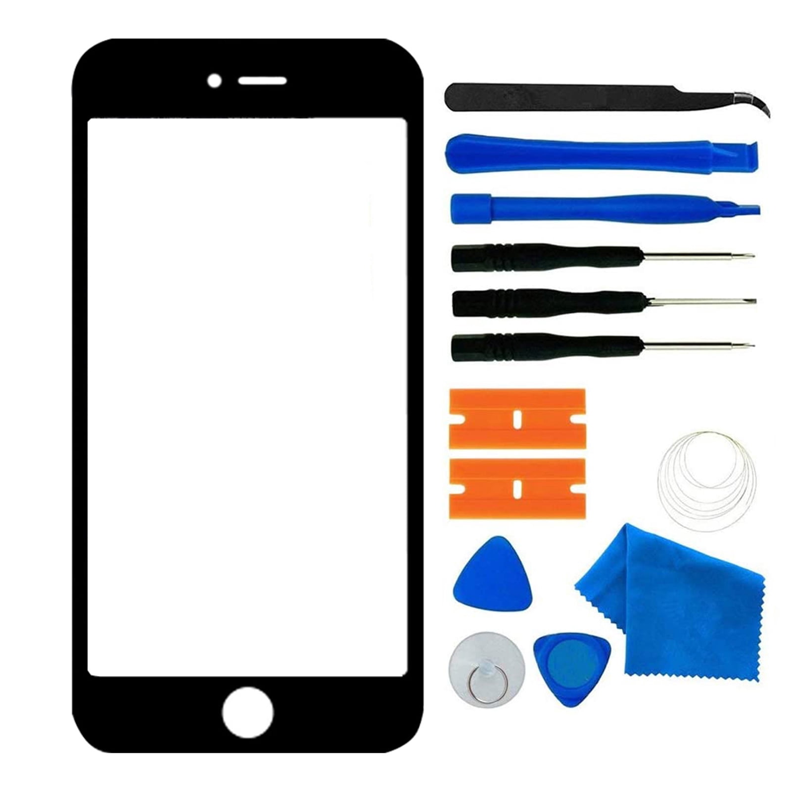 Ybeauty Phone Touch Screen Glass Repair Parts Replacement Tool Black
