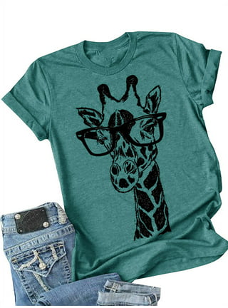 Through6 Giraffe Women's T-Shirt 2XL