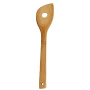 Ybm Home Bamboo Single Hole Spatula for Kitchen