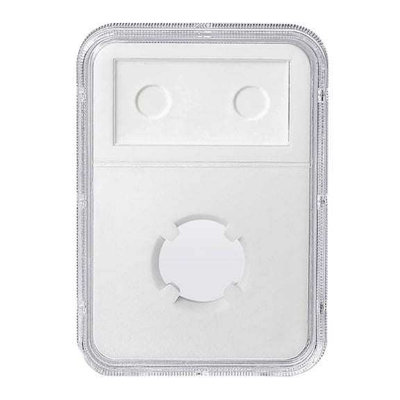 Ybomd,Acrylic Collectors Case With A Four-Point Holder, Ideal For Displaying And Protecting 33mm Reeded-Edge Coins