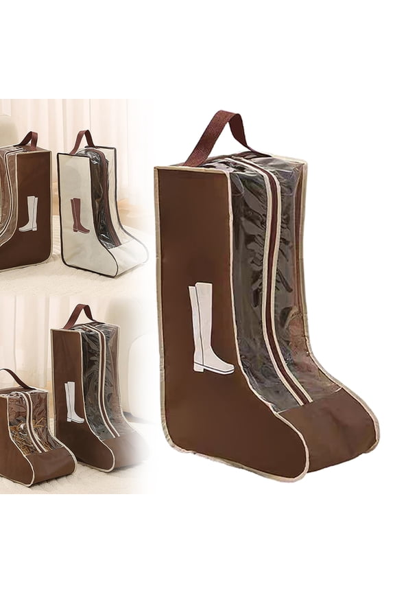 Clearance Under $5 Boots Shoe Storage Bag Tall Boot Storage Bag Tall Boot for Storage and Travel Travel Shoe Bags for Packing Wardrobe Carry Bag Travel and Daily Use Brown