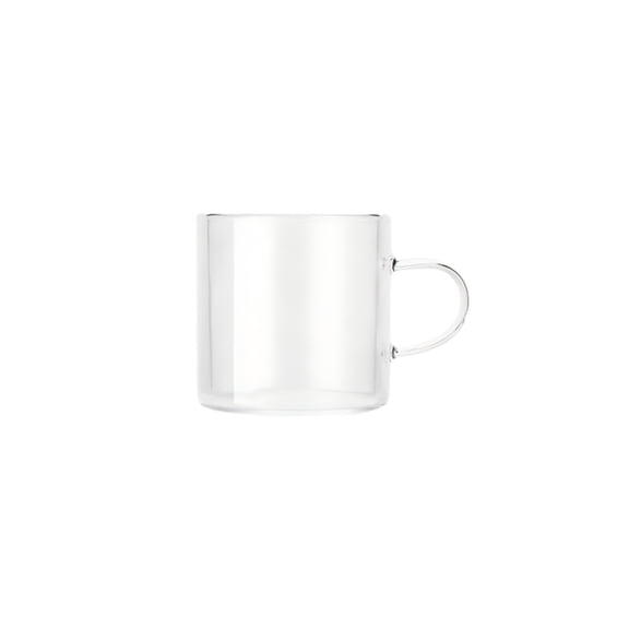 Ybomd,Coffee Mugs with Handles,Transparent Glass Water Cup,Clear Borosilicate Mugs, Perfect for Cappuccino, Tea, Microwave Safe