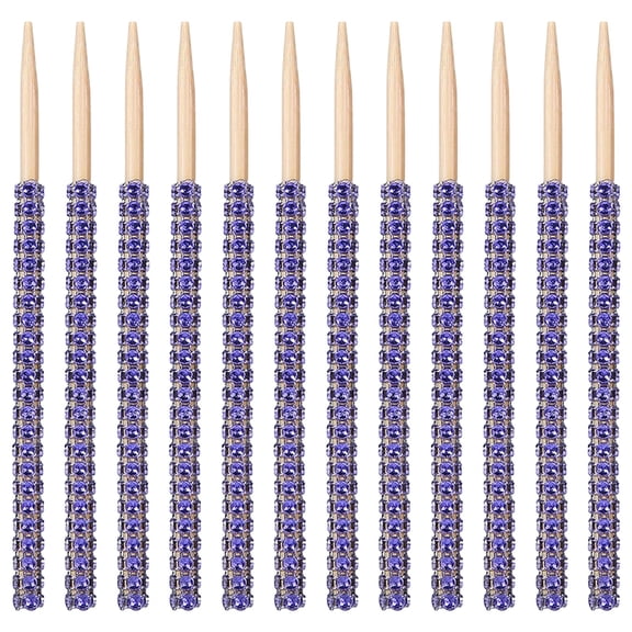 Ybomd,Decorative Skewers for Fruits,Bamboo Knot Skewers,Fancy Tooth Picks for Drinks,Fruit,Charcuterie,Cocktail Garnish Accessories, Party Supplies