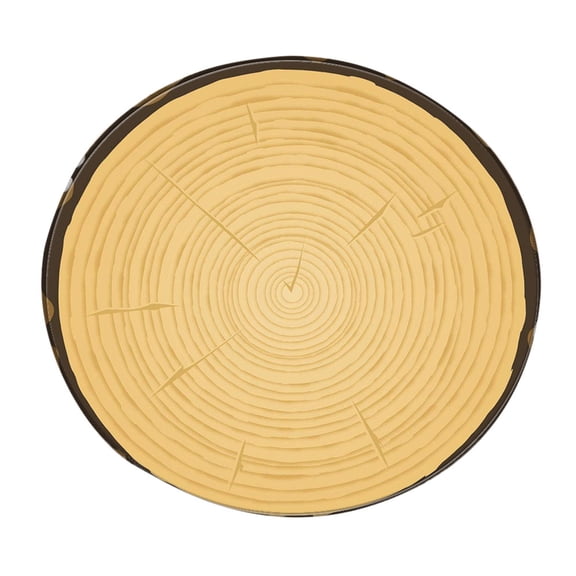 Ybomd,Home Area Rug Living Room Floor Yoga Mat,Wood Grain Round Floor Rug,This Round Wood Grain Carpet Works Well As A Play Mat for Kids Or A Yoga Mat In The Living Room