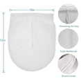 thumbnail image 1 of Ybomd,Nylon Nut Bag,Cheesecloth Strainer Bag,Perfect for Straining Nut Milk, Coffee and Juice, Suitable for Home Kitchen Food Processing and Homemade Beverage Preparation., 1 of 9