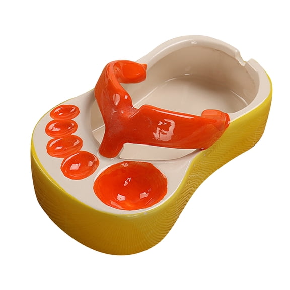 Ybomd,Orange Cute Ceramic Sauce Bowl.Cute Ceramic French Fries Bowl.Unique Shaped Mini Ceramic Bowl, Lovely Vessel for Serving Snacks Fries and Light Meals