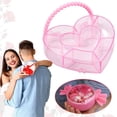 thumbnail image 1 of Ybomd,Pink Candy Storage Jar,Valentine's Day Gift Boxes,Candy Dishes for Candy Buffet, Cookie Jar For Women, 1 of 8