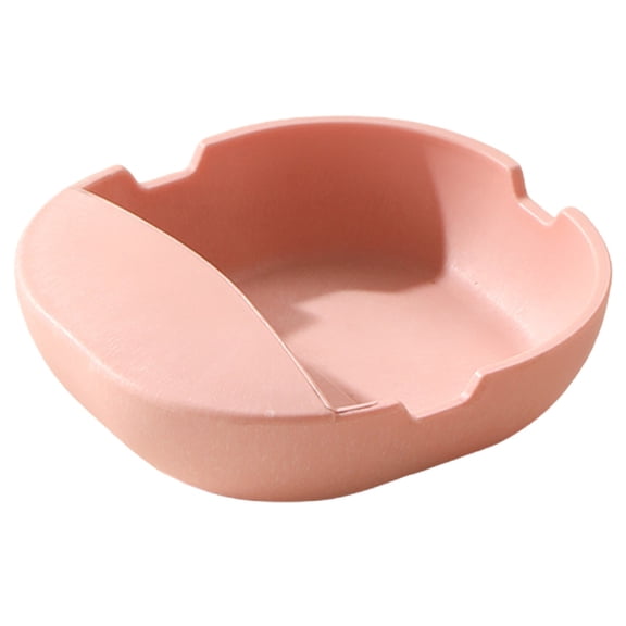 Ybomd,Pink Countertop Spatula Holder – 12x11cm with Slot Design, Modern Utensil Rest for Spatulas, Ladles, and Cooking Tools