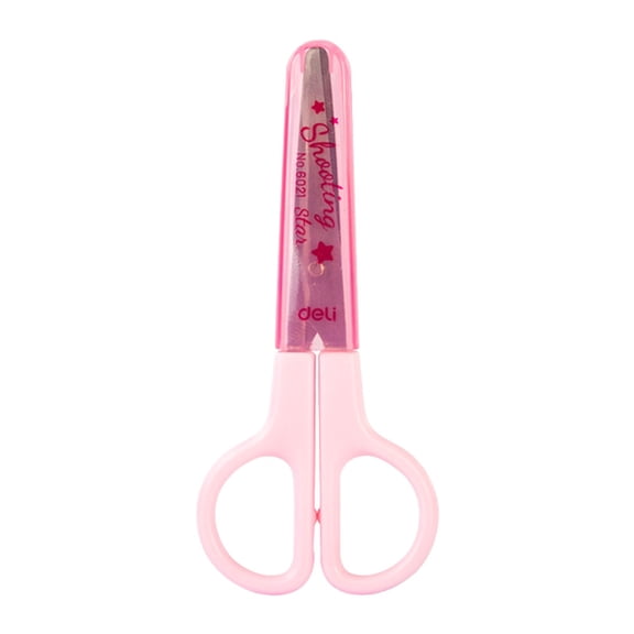 Ybomd,Pink Craft Scissors with Blunt Tip – Mini Paper Cutting Tool for DIY Projects, Artwork, and Scrapbooking
