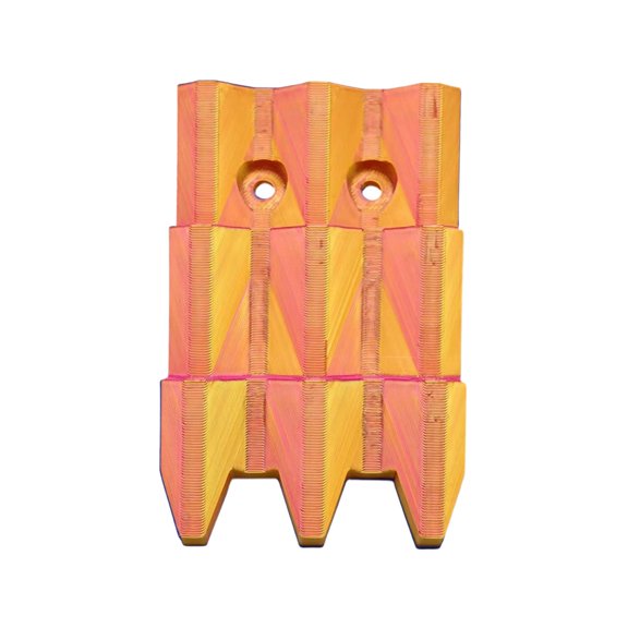 Ybomd,Red-Gold Wall-Mounted Dart Storage Rack with Sturdy Hooks – Elegant Display Organizer for Game Rooms and Entertainment Areas