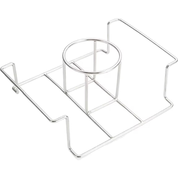 Ybomd,Stainless Beer Can Chicken Rack,Portable BBQ Grill Tool,Portable and Durable in Structure, It Serves Well for Backyard Barbecues and Outdoor Cooking Activities