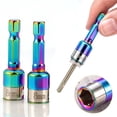 thumbnail image 1 of Ycandiee 5Pcs Nut Driver Drill Bit Tools Set, Hex Socket Wrench Screw, Hex Shank Nutsetter for Power Tools, 1 of 9