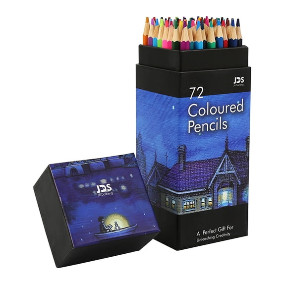 Ycandiee 72 Colored Pencils, Color Pencil Set, Professional Coloring Pencils, Artist Sketch Drawing Color Pencil for Kids and Adults Art