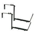 thumbnail image 1 of Ycandiee Adjustable Planter Box Brackets for Window Boxes Planters, Heavy Duty Wall Mounted Hooks Hangers for Flower Baskets Holder Durable, Hanging Brackets for Fence Patio Garden Balcony, 1 of 7