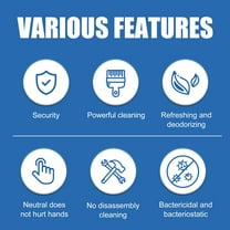 Ycandiee Air Conditioner Cleaner, Air Conditioner Coil Cleaner Foam, Air Conditioner Coil Cleaner, Air Conditioner Cleaner Foam