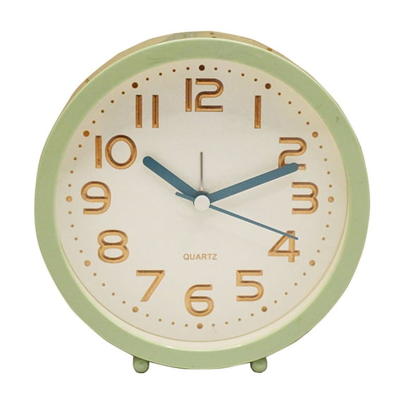 Ycandiee Analog Alarm Clock, Alarm Clock, Beeper Alarm Clock, Gentle Wake, Beep Sounds, Increasing Volume, Battery Operated Snooze, Easy Set