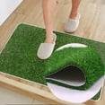 thumbnail image 1 of Ycandiee Artificial Grass Door Mat, Thick Turf Grass Indoor/Outdoor Rug, Perfect for Entryway, Patio Lawn Synthetic Doormat, Dog Realistic Grass Mats, 15.74x23.62 Inches, 1 of 7