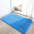 thumbnail image 1 of Ycandiee Bathroom Rug, Absorbent Bath Mat for Bathroom Floor, Tub or Entryway, Non Slip Rubber Backside for Extra Safety, Machine Washable (23.6x15.7inch), 1 of 5