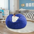 thumbnail image 1 of Ycandiee Bean Bag Chair Cover, Kids Bean Bag Chair Cover, Bean Bag Chairs in Multiple Colors Giant Foam-Filling Required Cover, Machine Washable Covers, 1 of 4