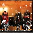 Ycandiee Christmas Snowman Removable Home Vinyl Window Wall Stickers