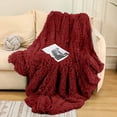 thumbnail image 1 of Ycandiee Extra Soft Fuzzy Faux Fur Throw Blanket, Reversible Lightweight Fluffy Cozy Plush Comfy Microfiber Fleece Decorative Shaggy Blanket for Couch Sofa Bed, 1 of 6