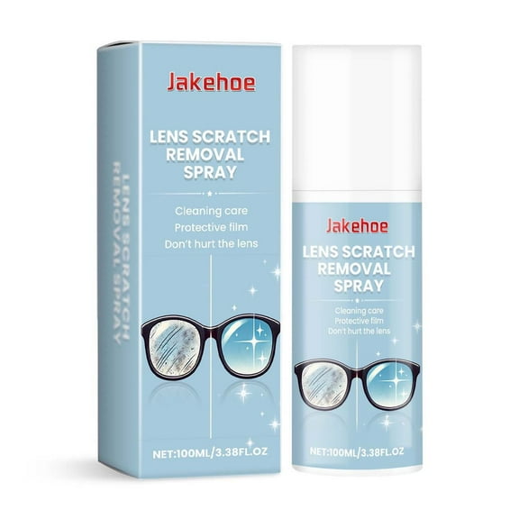 Ycandiee Eyeglass Lens Cleaning Spray, Lens Scratch Remover for Eye Glasses, Lens Scratch Removal Spray for Glasses, Phone, Electronic Screens, Optic Surfaces, Coated Surfaces
