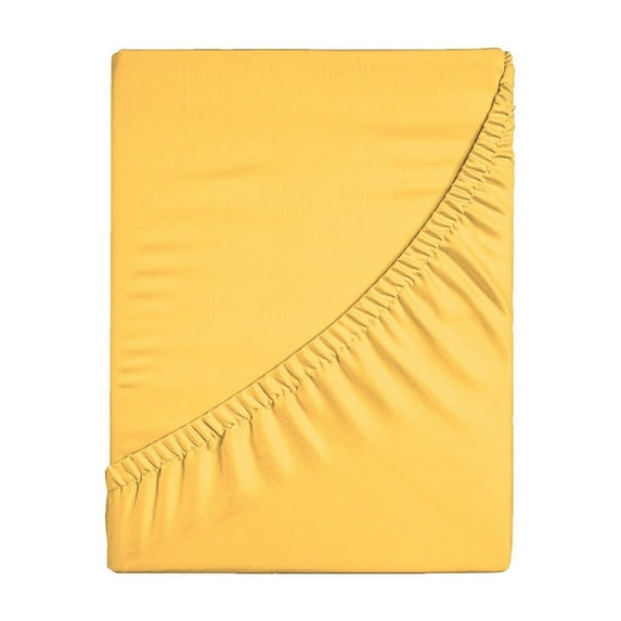 Ycandiee Fitted Sheet, Deep Pockets, Soft Microfiber, Easy Care, Shrinkage and Fade Resistant, Fitted Sheets Full Size for Girl Woman Teens