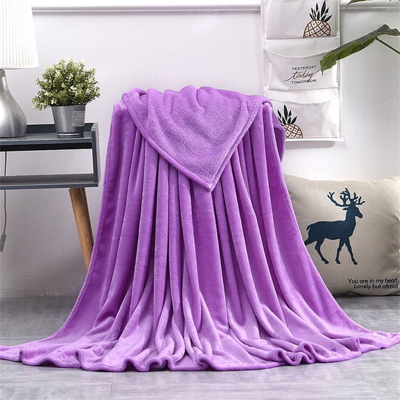 Ycandiee Fleece Throw Blanket, Extra Large, Super Soft and Warm Blankets for Couch, Sofa and Bed Waffle Textured, Cozy, Fuzzy and Lightweight (78x90 Inches)