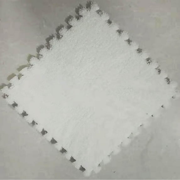 Ycandiee Interlocking Foam Mat Flooring, Puzzle Floor Mat, EVA Mat Carpet, EVA Mat Fleece Flooring, EVA Fuzzy Mat Flooring for Kids Room, Baby Room, Nursery Decoration