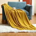 thumbnail image 1 of Ycandiee Knitted Throw Blanket with Tassels, Soft Blanket, Warm Throw Blanket for Couch Cover Home Decor, 50x72in, 1 of 1