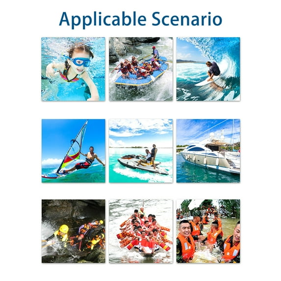 Ycandiee Life Vest, Life Jacket, Life Vest Flotation Device, High Buoyancy Swim Vest for Outdoor Water Sports,Surfing, Rafting, Kayaking