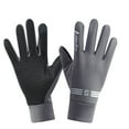 thumbnail image 1 of Ycandiee Lightweight Winter Gloves for Men Women, Cycling Gloves, Thermal Knit Lining Warm Gloves for Cold Weather, Stretch Fleece Gloves with Touchscreen, 1 of 1