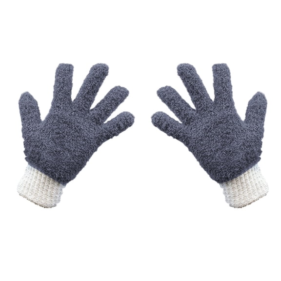 Ycandiee Microfiber Plant Dusting Gloves, Leaf Cleaning Gloves, Dusting Cleaning Glove for Indoor Plants, Blinds, Furniture, House