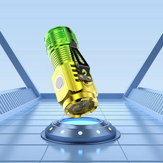 Ycandiee Mini Flash Super Power Flashlight, Mini Flashlights, LED Flashlight, Mini Flashlight for Camping, Hiking