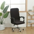 thumbnail image 1 of Ycandiee Office Chair Covers, Stretch Computer Chair Cover, Boss Chair Slipcovers, Office Chair Cover with Durable Zippe, 1 of 7