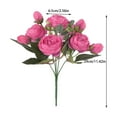 thumbnail image 1 of Ycandiee Peonies Artificial Flowers, Artificial Peonies Flowers, Fake Peonies Faux Peonies Bouquet for Centerpiece Table Wedding Party Home Decor, 1 of 5