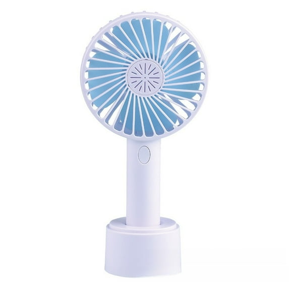 Ycandiee Personal Fan, Mini Handheld Fan Portable, USB countertop Silent Mini Fan, Personal Desk Table Fan with Base, Makeup Eyelash Fan for Women Kids Travel Indoor Outdoor