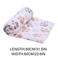 thumbnail image 1 of Ycandiee Pet Blanket, Pet Dog Cat Mat, Pet Blankets for Dogs, Fleece Soft Coral Blanket, Bed Mat Cushion, 1 of 5