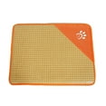 thumbnail image 1 of Ycandiee Pet Cooling Mat for Dogs and Cats, Rattan Straw Pad, Breathable Waterproof Bed Mat for Big & Large Pets, Anti-Slip Cool Mattress for Indoor & Outdoor Use, 1 of 1