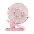 thumbnail image 1 of Ycandiee Portable Clip on Fan, 3 Speeds USB Rechargeable Mini Table Fan with Strong Airflow, 360°Rotation Ultra Quiet Personal Desk Fan for Home Office Bedroom Dorm Stroller Camping, 1 of 1