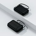 thumbnail image 1 of Ycandiee Power Bank, Solar Portable Charger, 20000mAh Power Bank Large Capacity Built in 3 Output and 1 Input Cables, Fast Charger Compatible with All Smart Phones and Devices, 1 of 7
