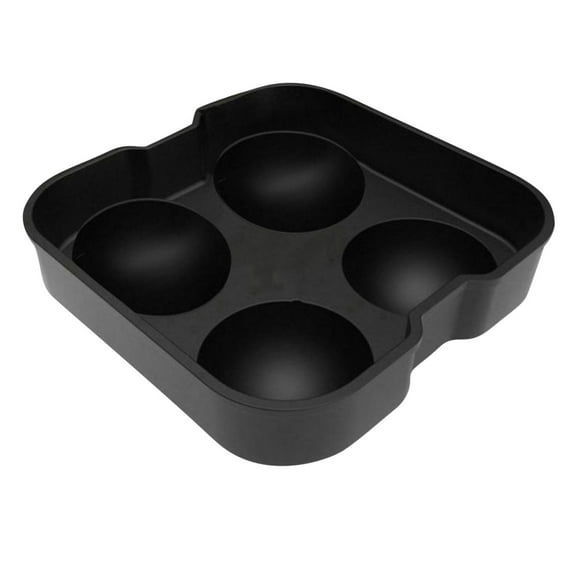 Ycandiee Silicone Round Ice Cube Mold, Round Ice Cube Trays for Freezer, Easy Release Ice Cube Tray Circle Balls for Whiskey Cocktails