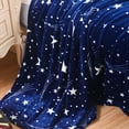 thumbnail image 1 of Ycandiee Throw Blanket, Soft Blanket Quilt, Plush Fleece Bed Blanket, Cozy Fuzzy Blanket, All Season Breathable Warm Throw for Couch Bed Sofa Chair Office, 1 of 3