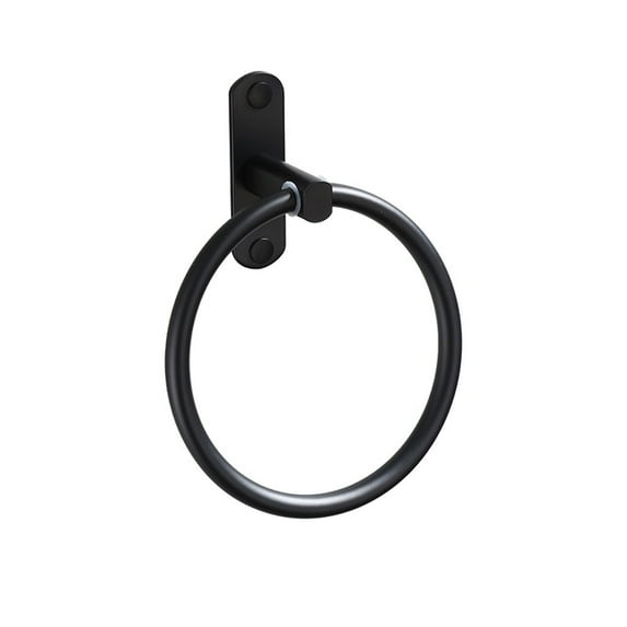 Ycandiee Towel Ring, Hand Towel Holder, Round Towel Hanger, for Bathroom, Kitchen Bath Towel Holder Hangers Heavy Duty Storage Round Wall Mount