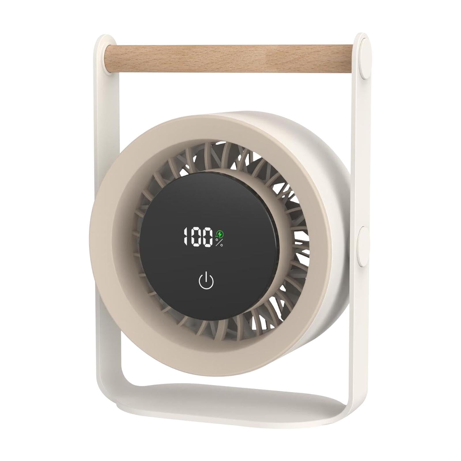 Ycandiee USB Desk Fan, Quiet Portable Fan, Desktop Fan for Office, Bedroom, Kitchen, Home, Outdoor Travel Camping